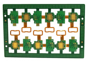 Placa de circuito PCB de combinação FPC+FR4 de 4 camadas