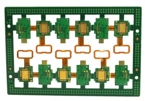 Pllakë qark PCB me kombinim të butë dhe të fortë FPC+FR4 me 4 shtresa