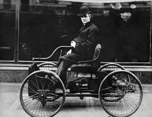 Henry Ford's first car - a four-wheeler